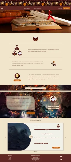 Capture d'écran du projet