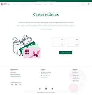 Capture d'écran du projet